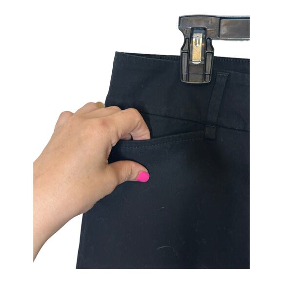 Loft black curvy crop pants size 0 - Picture 6 of 10